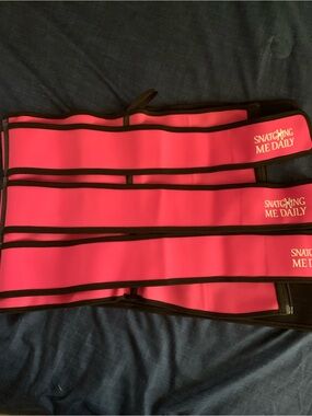 Snatching Me Daily Pink Waist Trainer Belt - Women's Shapewear